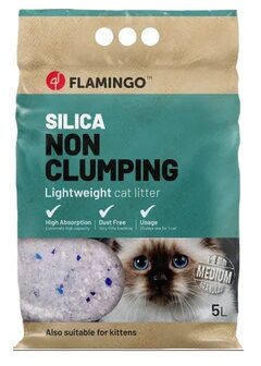 Silica kattenbak vulling 5L